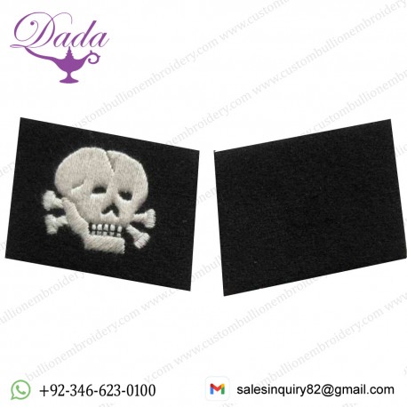Totenkopf Enlisted Mans Collar Tabs