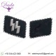 Ss Leibstandarte Collar Tabs