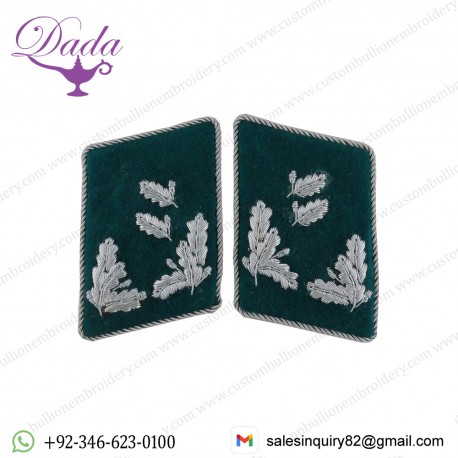 German Revierförster Rank Collar Tabs