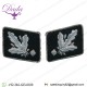 SS Gruppenfhrer (type 2) collar tabs set hand embroidered