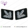 SS Brigadefuhrer collar tabs set hand embroidered