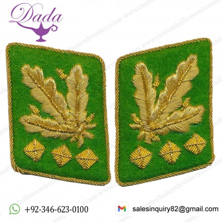 Ordnungspolizei Generaloberst Der Polizei Ss Police Collar Tabs