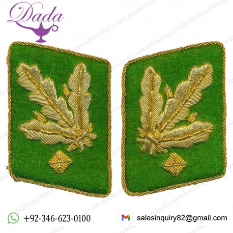 Ordnungspolizei Generalleutnant Der Polizei Ss Collar Tabs