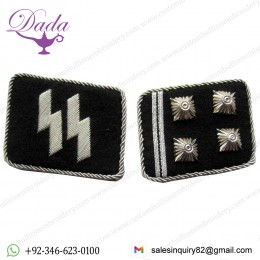 Ss Obersturmbannfuhrer Collar Tabs