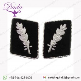 Ss Standartenfuhrer Collar Tabs