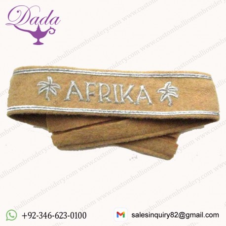 Afrika campaign enlisted man officers cuff title