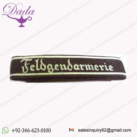 Feldgendarmerie cuff title