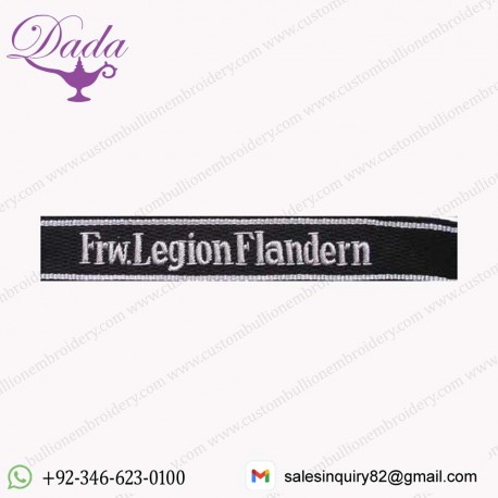 Frw.Legion Flandern cuff title