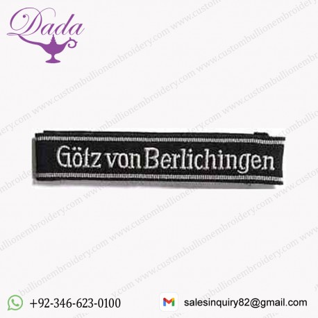 Gotz Von Berlichingen cuff title
