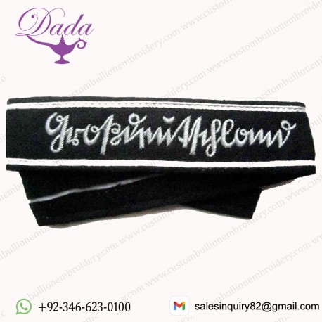 Grossdeutschland Sutterlin script officers cuff title 