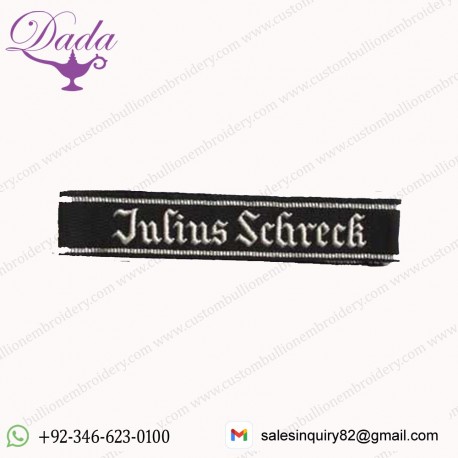 Julius Schrek cuff title