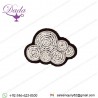 Cumulus Hand Embroidered Brooch