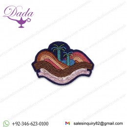 Dunes De L'atlas Hand Embroidered