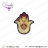 Grande Main De Fatma Hand Embroidered Brooch