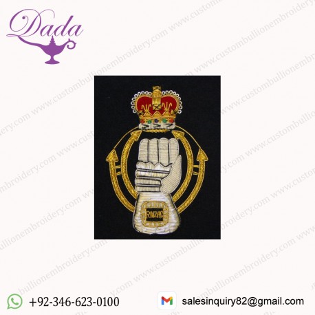 Royal New Zealand Armoured Corps Blazer Badge, Wire