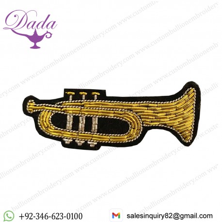 Hand Embroidered Brooches Pins