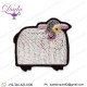 Jersey Sheep Bullion Wire Brooches