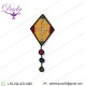 Kite Bullion Wire Brooches