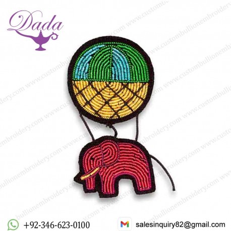 Light Bullion Wire Brooches