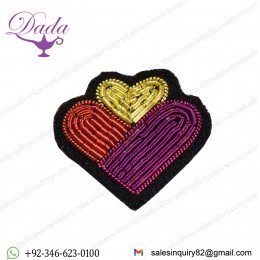 Macon And Lesquoy Mini-heart Metal Thread Pin