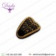 Moth Black Garnet Brooch