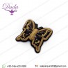 Swallowtail Black Garnet Butterfly Brooch