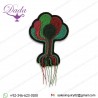 Tree Of Life Hand Embroidered Brooch