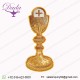 New Emblem Chalice Applique For Catholic Vestment On Gold Cloth