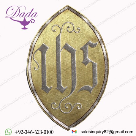 New Handmade Catholic Church Emblem, JHS