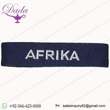 Luftwaffe Afrika campaign cuff title