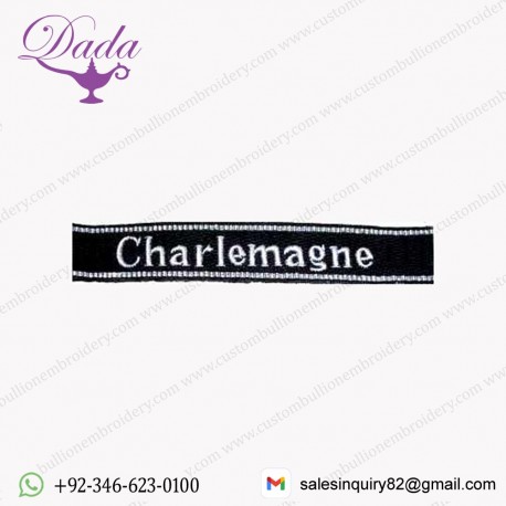 SS Charlemagne Division cuff title