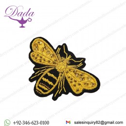 Embroidered Patch Bee
