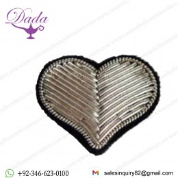 Fashion Creative Silver Heart Brooch