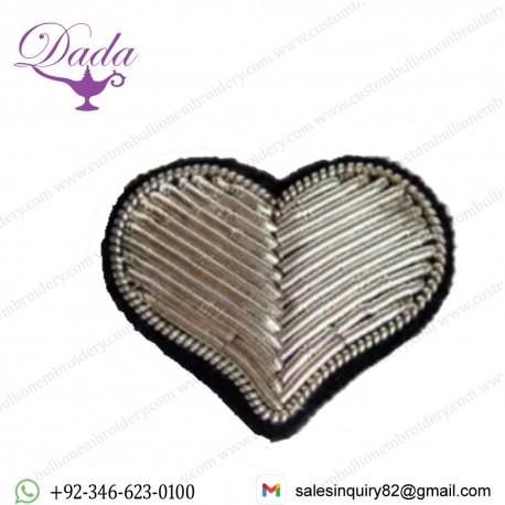 Fashion Creative Silver Heart Brooch