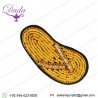 Flip Flop Hand Embroidered Brooch