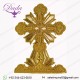 Orthodox Crosses 1 Pcs Completely Handmade with Bullion Wire sewn on