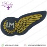 Hand embroidery badges RAF Brevet - LM (Load Master) Half-Wing Mess Kit Bullion wire-embroidered