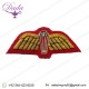 Para Wings, Mess Dress, Sleeve Badge, British Army, Gold & Red, Military