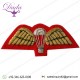 Parachute & Wings Gold On Red, Mess Dress Badge
