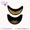 Bullion Military Cap peak