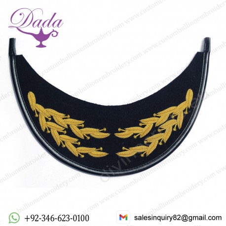Embroidered Flat Caps Peak
