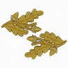Repeat Pattern Oak Leaf With Large Acorn Gold Oak Peak