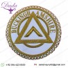 Masonic Apron Badge Buckinghamshire Hand Embroidered With Bullion & Wire Badge