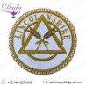 Masonic Apron Badge Lincolnshire Hand Embroidered Bullion & Wire Masonic Badges