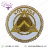 Masonic Apron Badge Norfolk Hand Embroidered With Bullion And Wire Masonic Badge