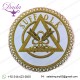 Masonic Apron Badge Suffolk Hand Embroidered Bullion And Wire Apron Badges