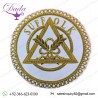 Masonic Apron Badge Suffolk Hand Embroidered Bullion And Wire Apron Badges