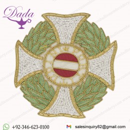 Religious Hand Embroidered Emblem