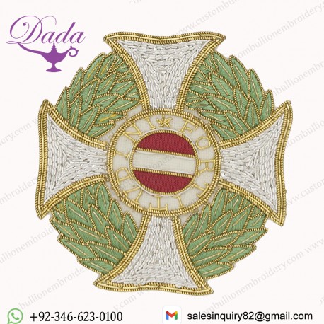 Religious Hand Embroidered Emblem