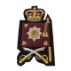 THE IRISH GUARDS COLOUR SERGEANT ARM BADGE